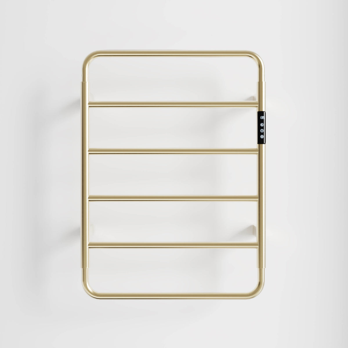6-Bar Wall Mounted Electric Towel Warmer Rack with Timer & Smart Temperature Control