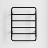 6-Bar Wall Mounted Electric Towel Warmer Rack with Timer & Smart Temperature Control
