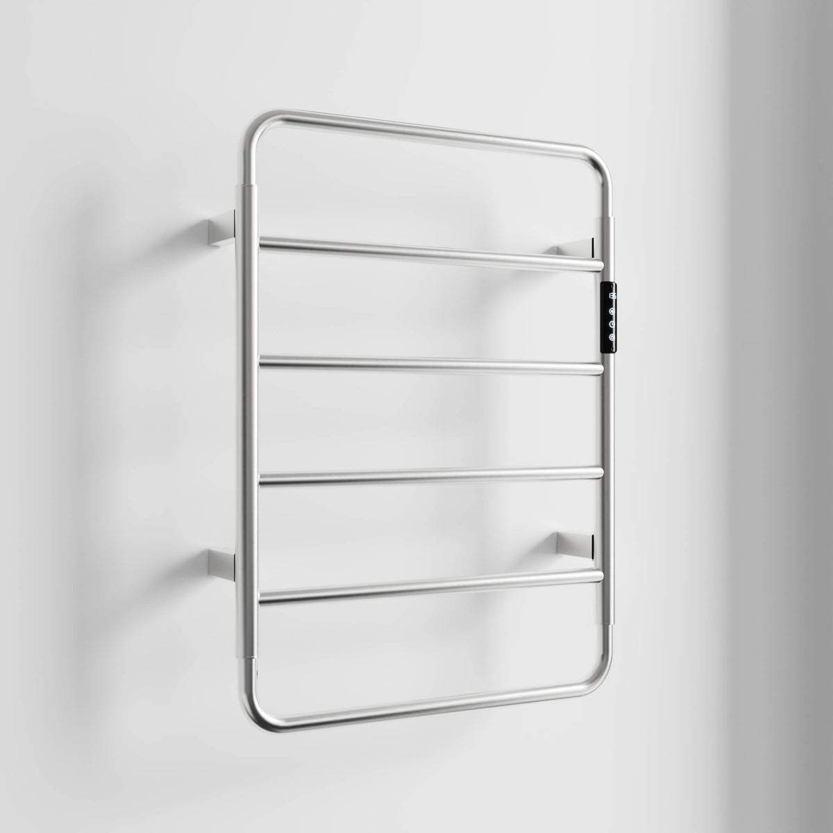6-Bar Wall Mounted Electric Towel Warmer Rack with Timer & Smart Temperature Control