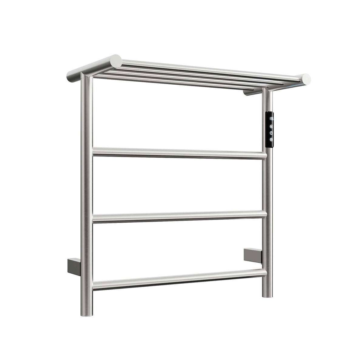 Heated Towel Rack with Shelf Smart Touchscreen and Rapid Heating