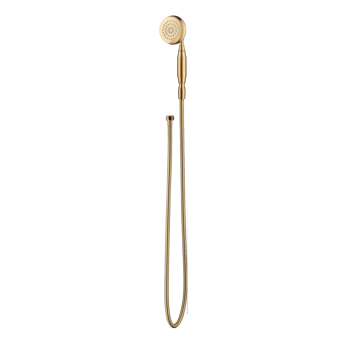 High-Pressure Handheld Shower Head With Stainless Steel Hose