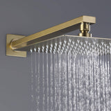 16" Shower Arm with Flange Stainless Steel Wall Mount Showerhead Arm