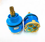 Pressure Balance Cartridge Ceramic Cartridge Valve Replacement Shower Faucet Brass Diverter