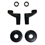Matte Black Eccentric Connector Set for JK0492 Outdoor Shower Valve