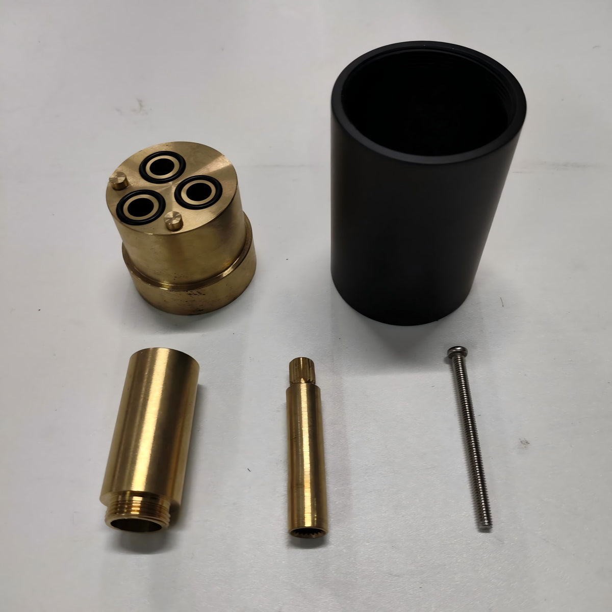 Brass Shower Faucet Valve Stem Extension Kit – Customizable Length (Default: 3CM)