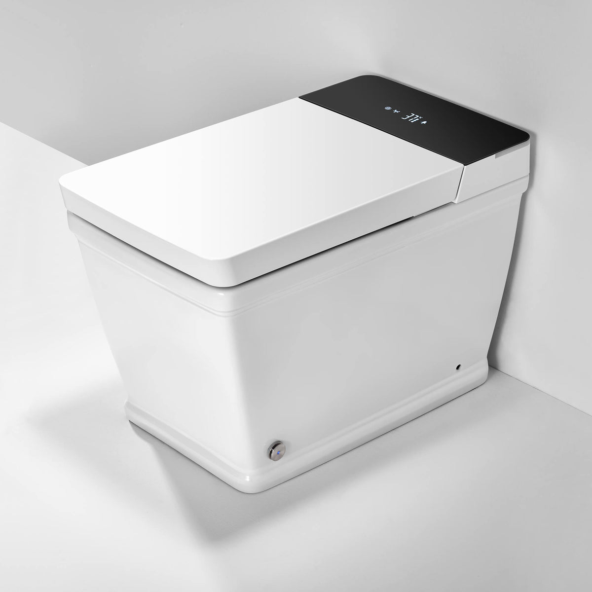 Tankless Smart Bidet Toilet with UV Sterilization, Heated Seat & Auto Flush
