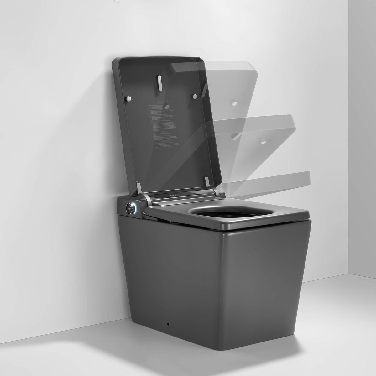 Smart Toilet with Bidet, Built-In Water Tank, Auto Flush & Heated Seat