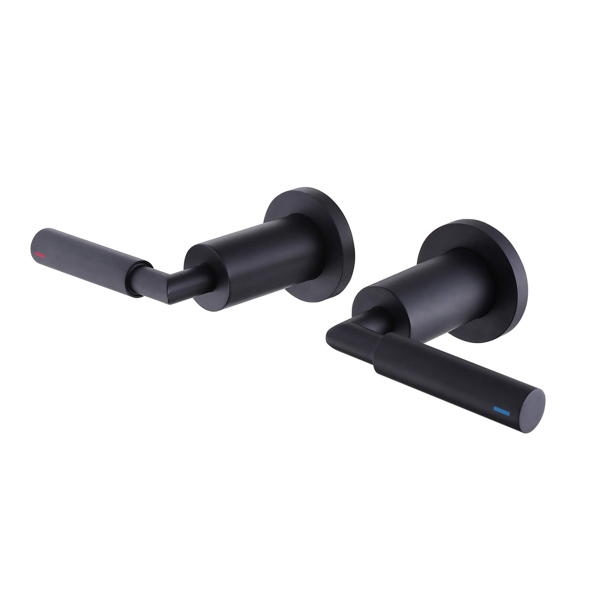 Wall Mount Bathroom Faucet Handle Replacement Kit with Ceramic Cartridge