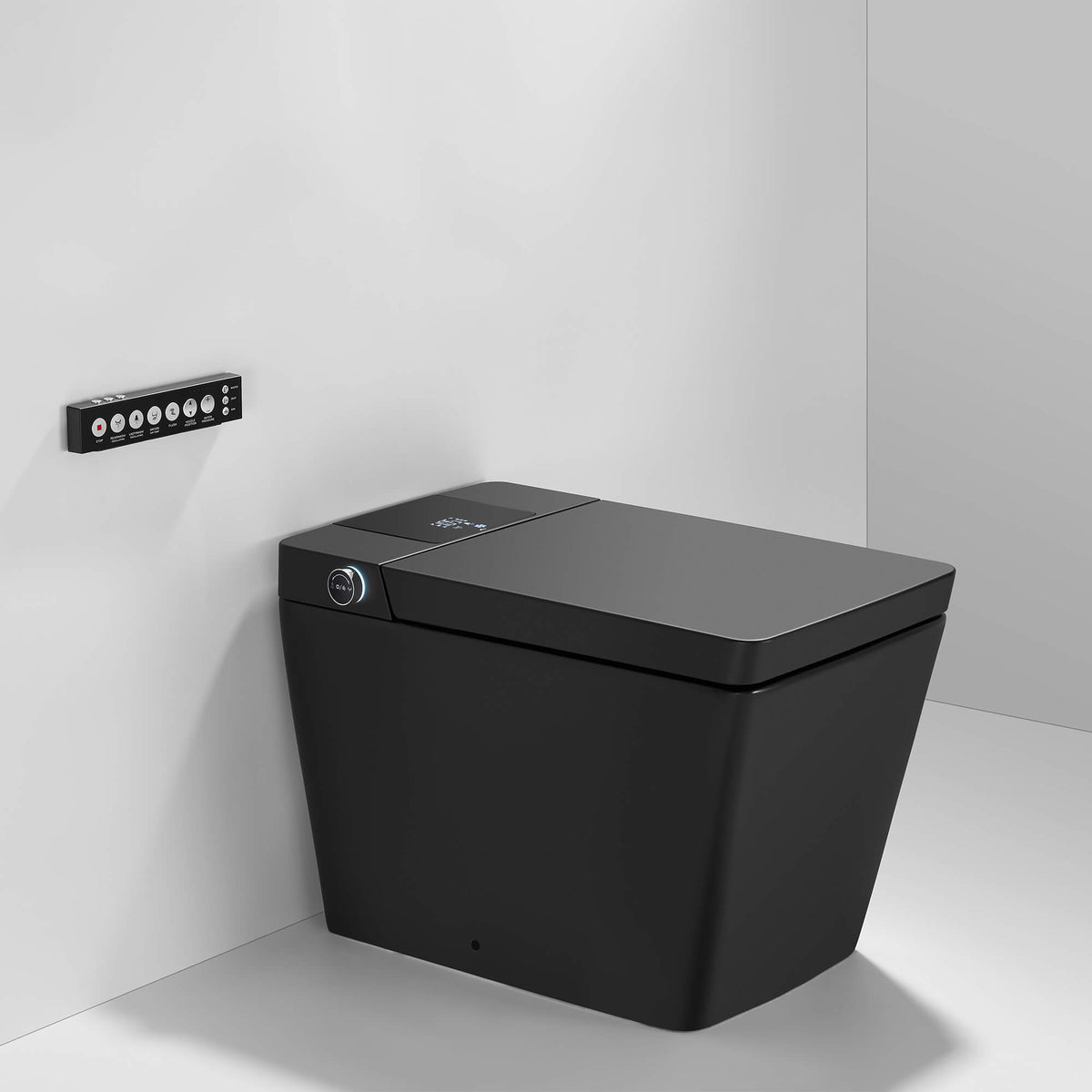Smart Toilet with Bidet, Built-In Water Tank, Auto Flush & Heated Seat