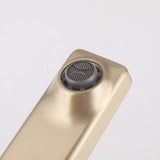 Modern Square Single-Hole Bathroom Faucet