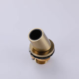 Brushed Gold 5-Hole Roman Tub Faucet with Hand Shower