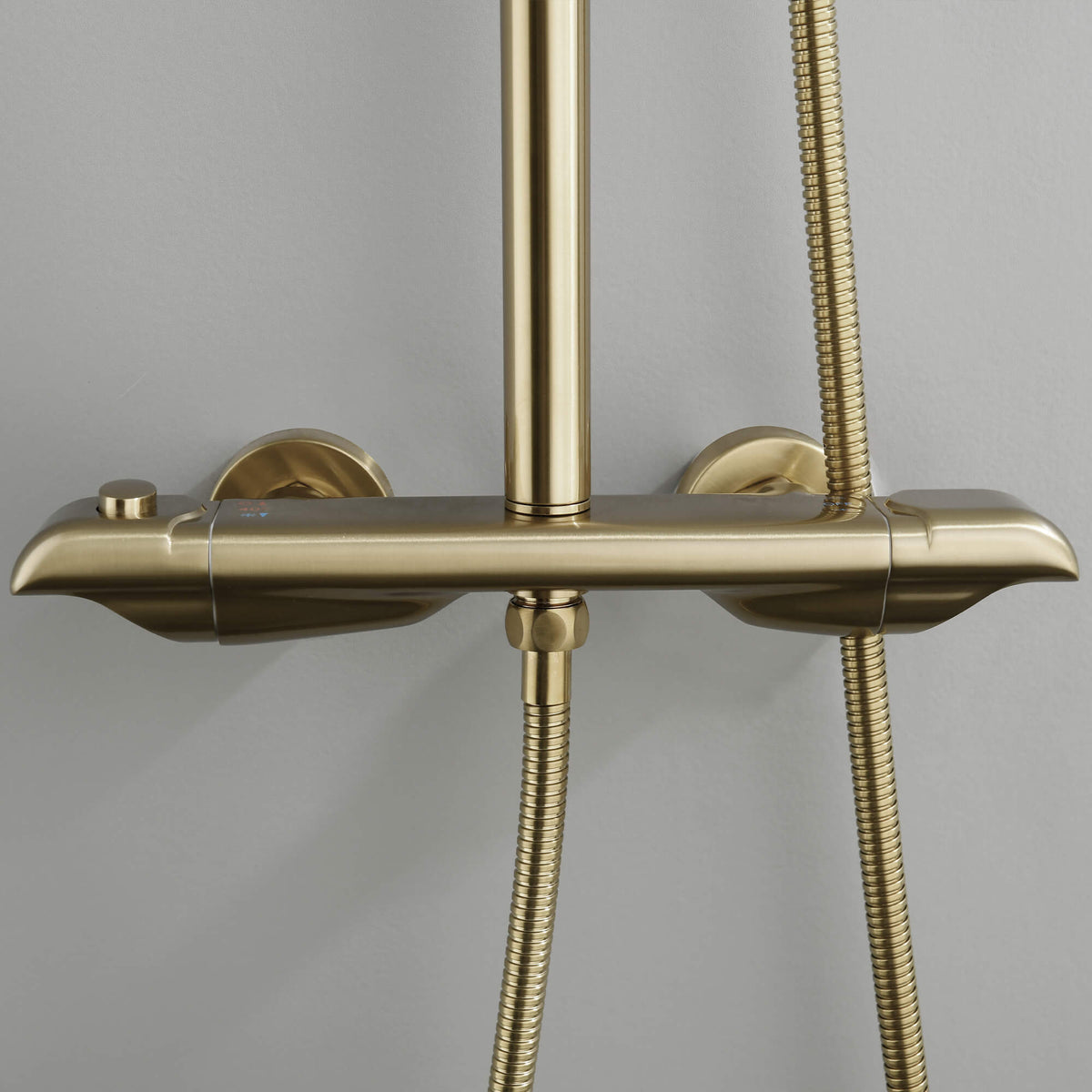 2-Function Exposed Thermostatic Shower System