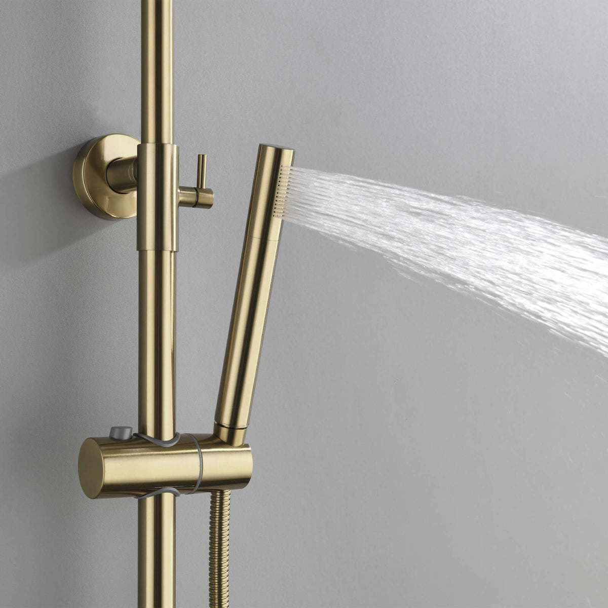 2-Function Exposed Thermostatic Shower System