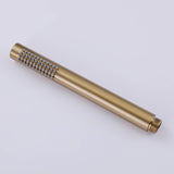 Brushed Gold 5-Hole Roman Tub Faucet with Hand Shower