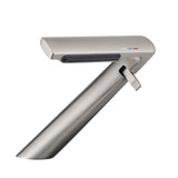 Designer Waterfall Faucet with Angled Body and Side Handle