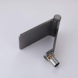 Modern Waterfall Sink Faucet with Flat Spout Design