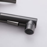 Bathroom Sink Faucet with Pull-Out Spray and Hot & Cold Functionality