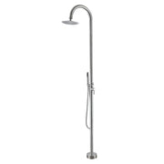 Outdoor Stainless Steel Shower with Handheld and Rain Shower Head