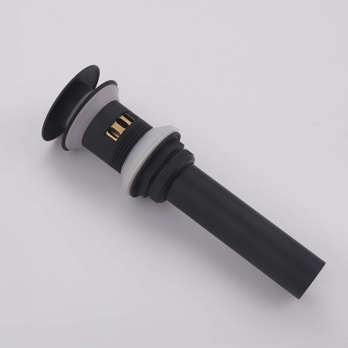 Modern Single Hole Bathroom Faucet with Dual Water Outlet and Flip Aerator