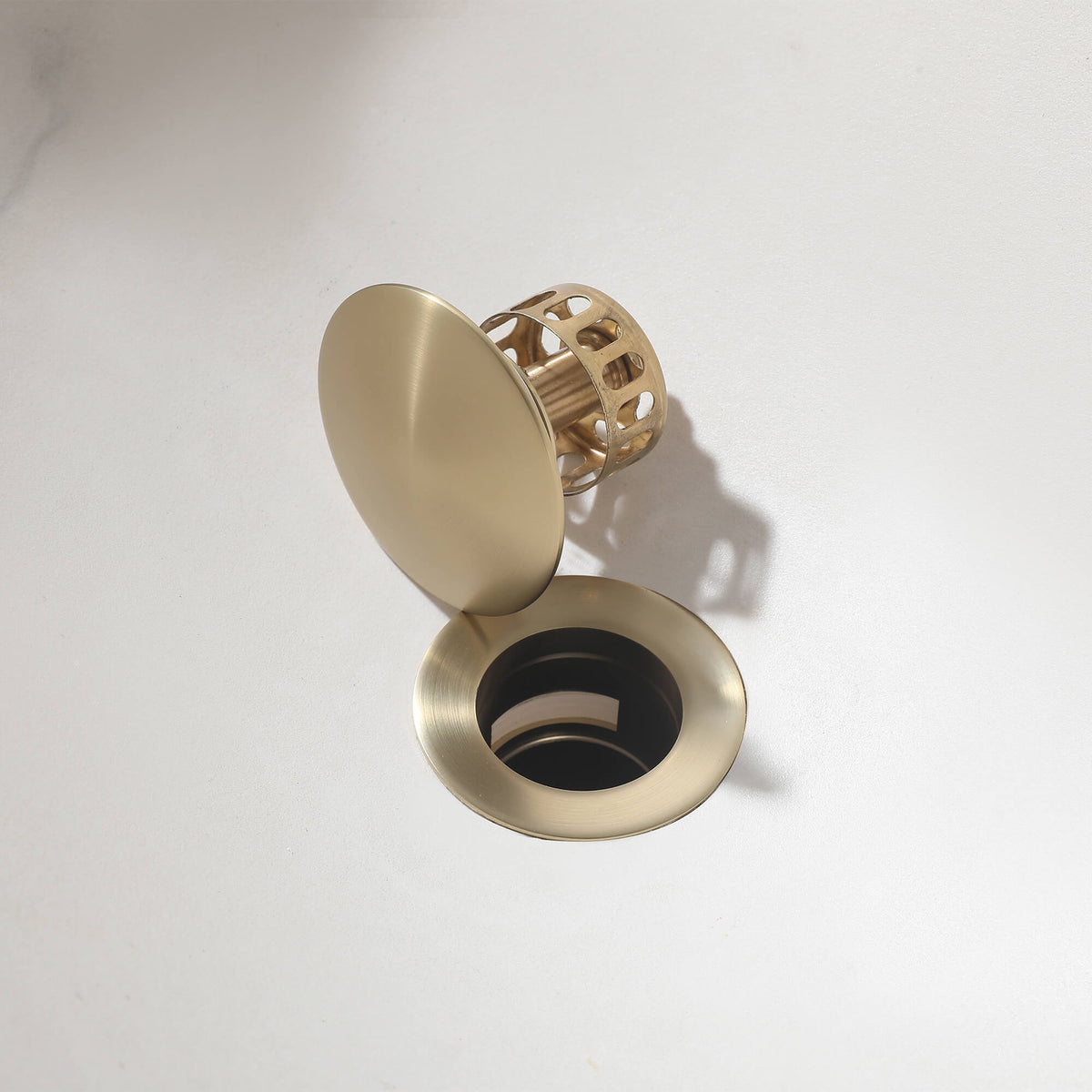 Modern Single Hole Bathroom Faucet with Dual Water Outlet and Flip Aerator