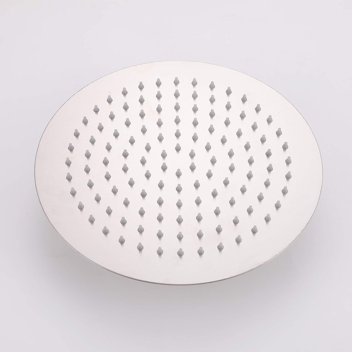 Stainless steel outdoor shower system round rainfall shower head