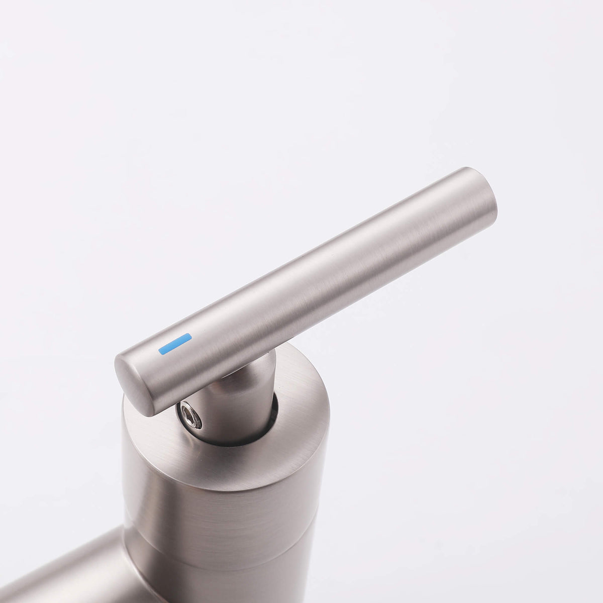 Dual-Handle Cylindrical Shower Column with Rain Head & Tub Spout
