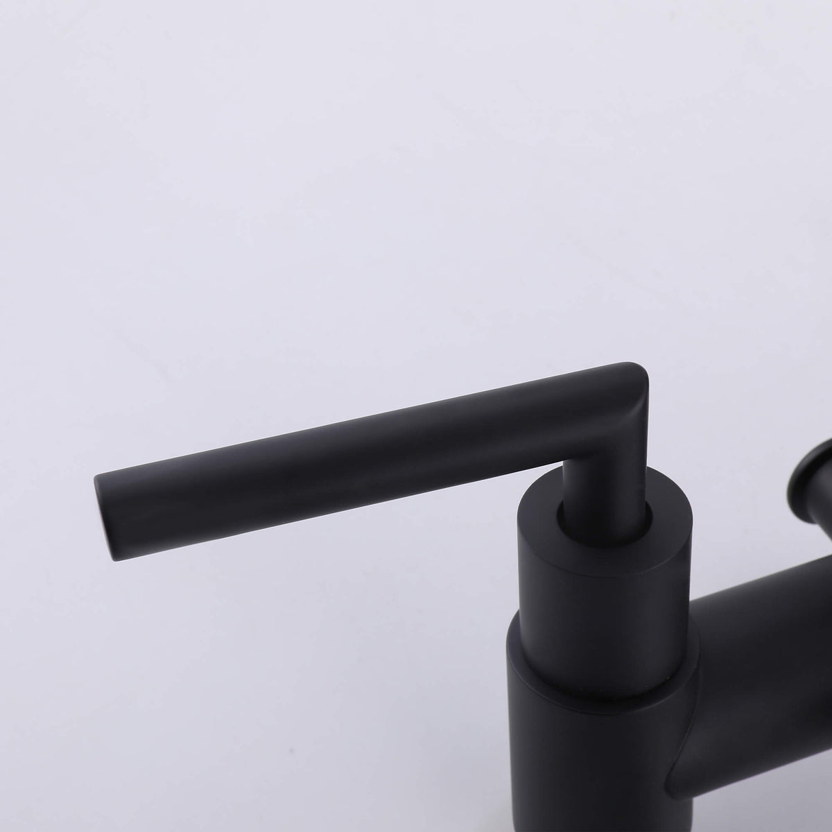 Twin-Column Freestanding Tub Filler with Dual Handles & Hand Shower