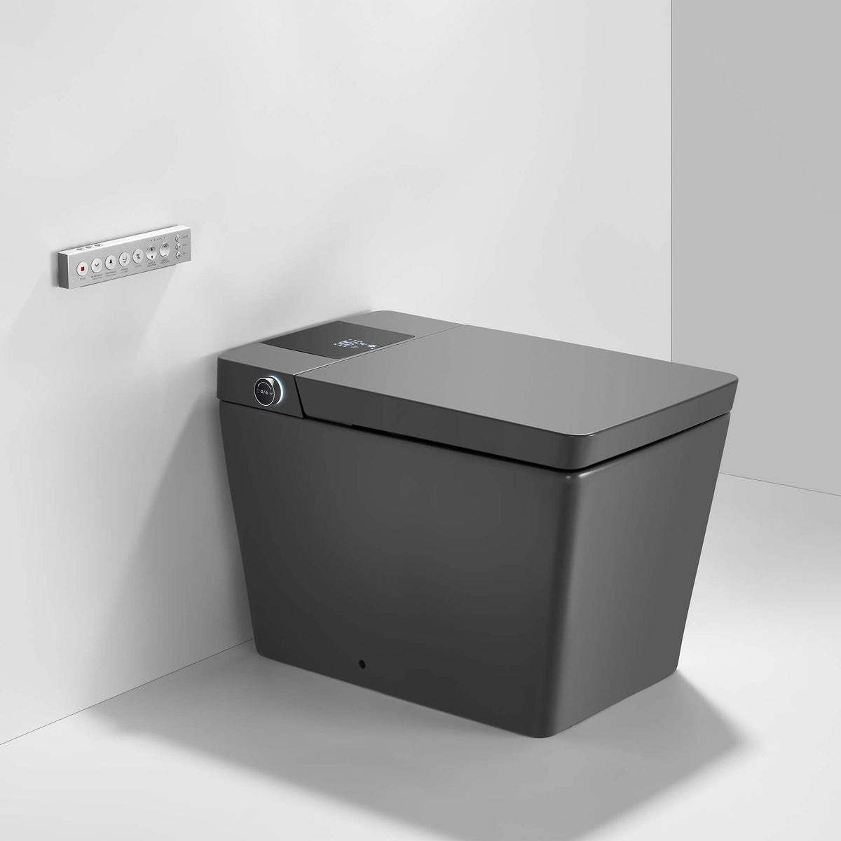 Smart Toilet with Bidet, Built-In Water Tank, Auto Flush & Heated Seat