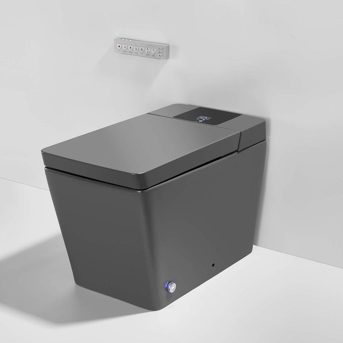 Smart Toilet with Bidet, Built-In Water Tank, Auto Flush & Heated Seat