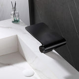 Modern Waterfall Sink Faucet with Flat Spout Design