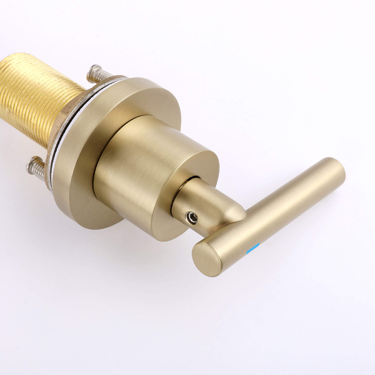 Widespread Bathroom Faucet with Dual Handles Solid Brass Sink Mixer Tap