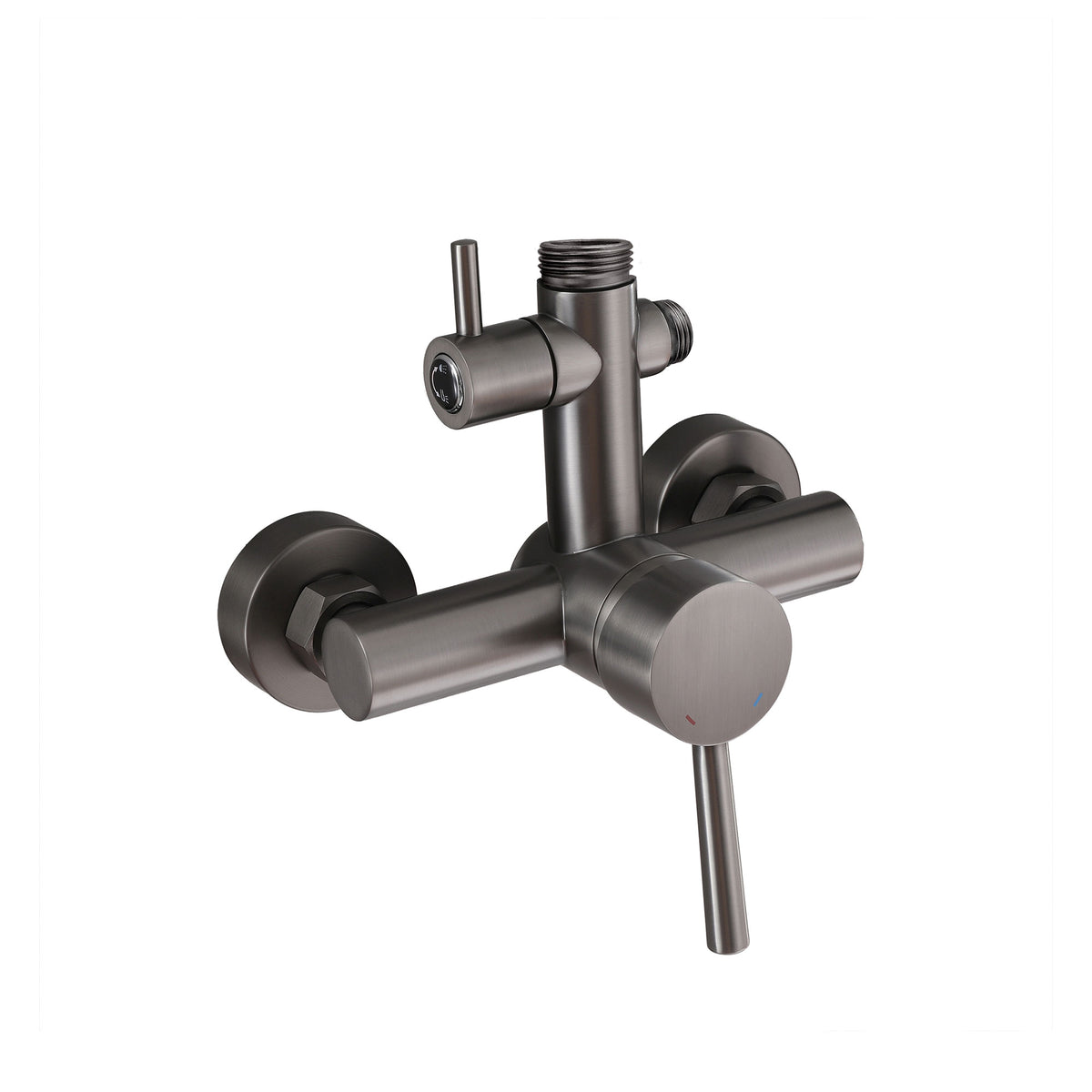 JK0145 Series Shower Valve Outdoor Shower Valve Wall-Mounted Hot and Cold Shower Mixer Valve with Diverter