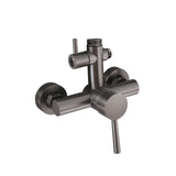 JK0145 Series Shower Valve Outdoor Shower Valve Wall-Mounted Hot and Cold Shower Mixer Valve with Diverter