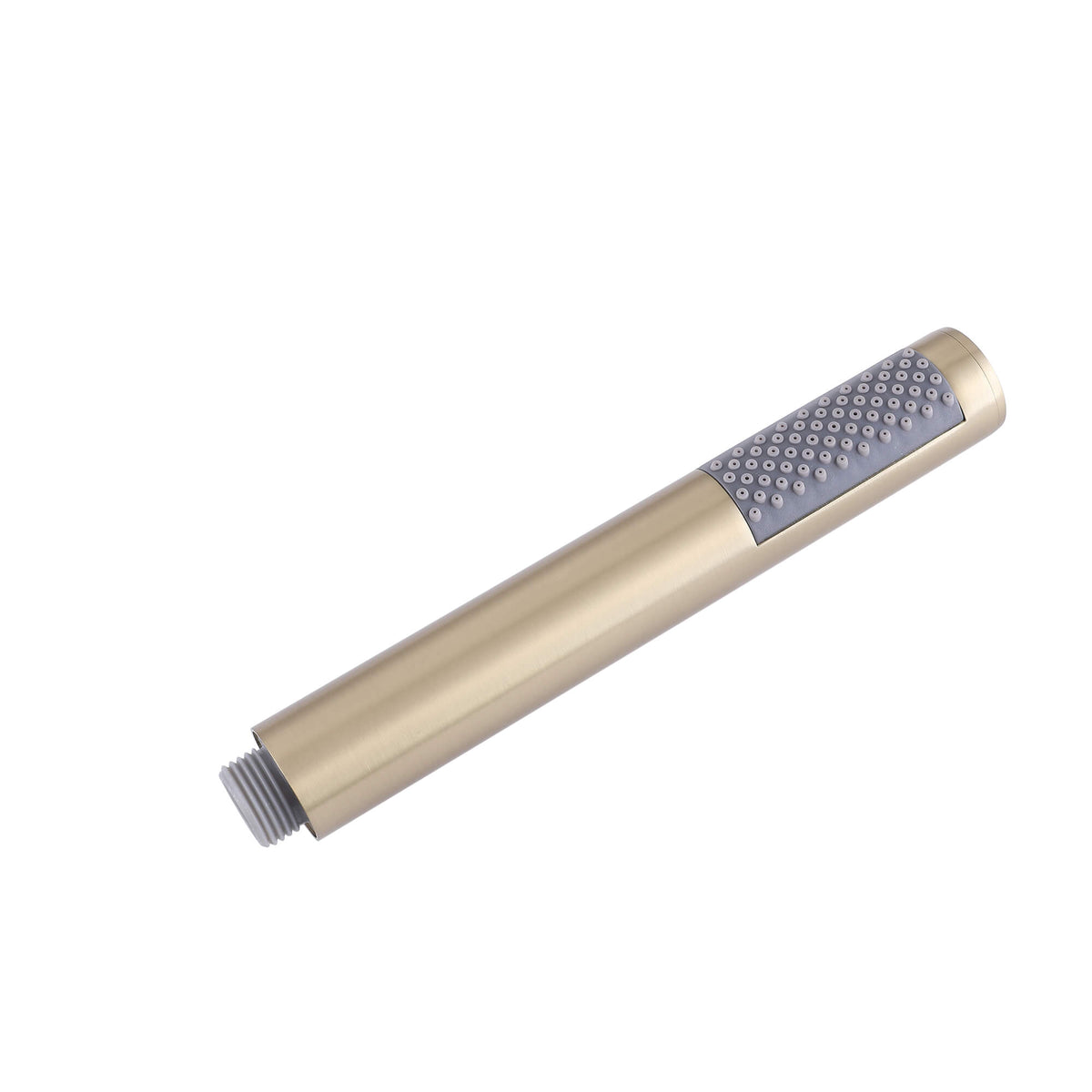 Solid Brass Handheld Shower Head High-Pressure Single Function Bathroom Sprayer