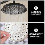 Universal Silicone Shower Head Nozzle Replacement 100PCS 4mm Shower Head Spray Nozzles
