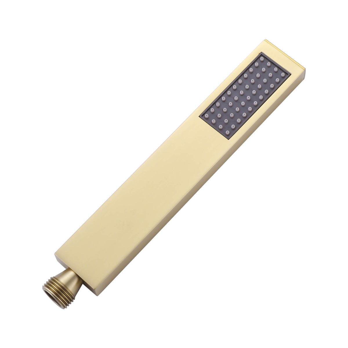 Solid Brass Handheld Shower Head High-Pressure Single Function Bathroom Sprayer