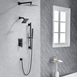 3-Function Rainfall Shower System with Wall Shower & Handheld