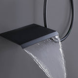 3-Function Concealed Rain Shower System with Waterfall Tub Spout