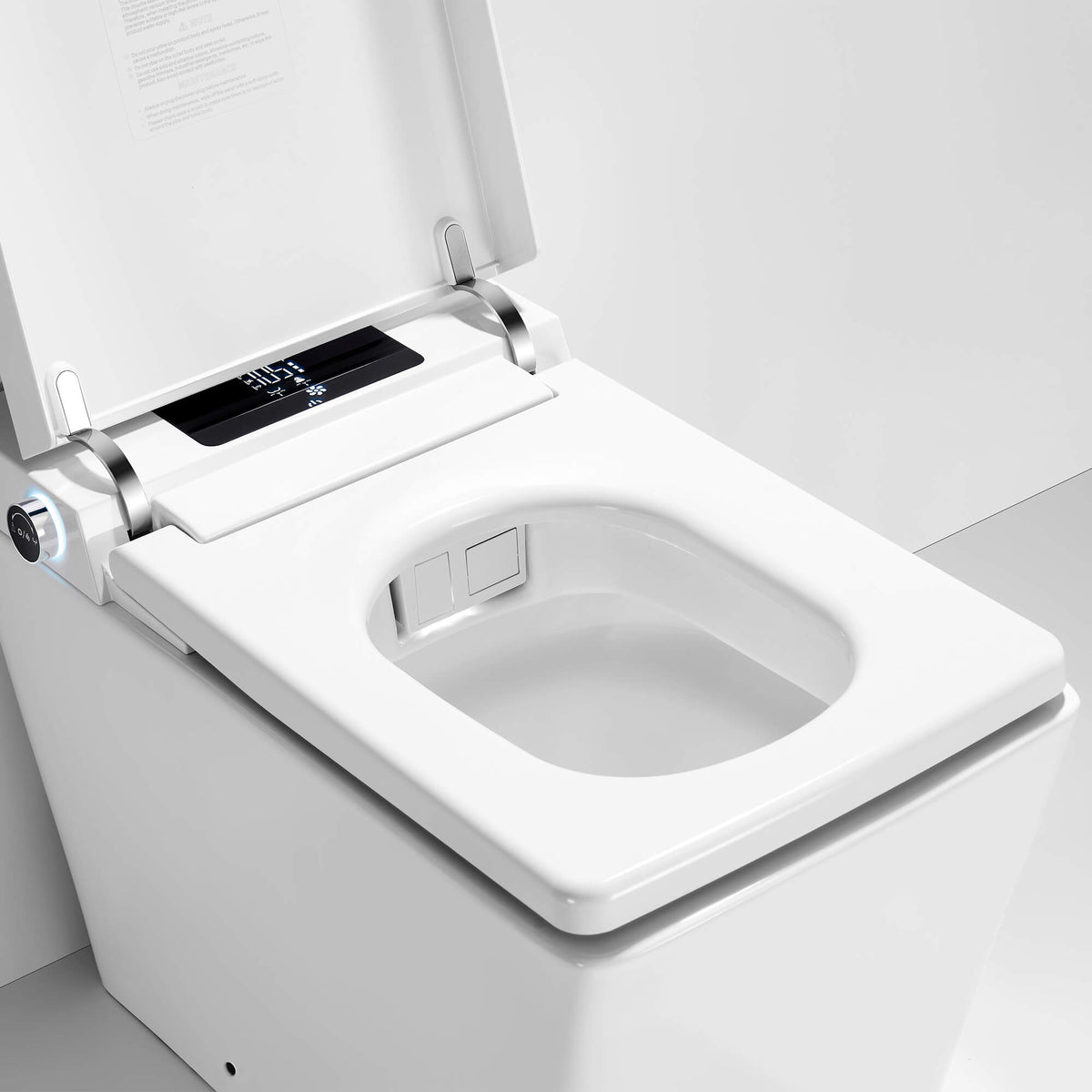Smart Toilet with Bidet, Built-In Water Tank, Auto Flush & Heated Seat