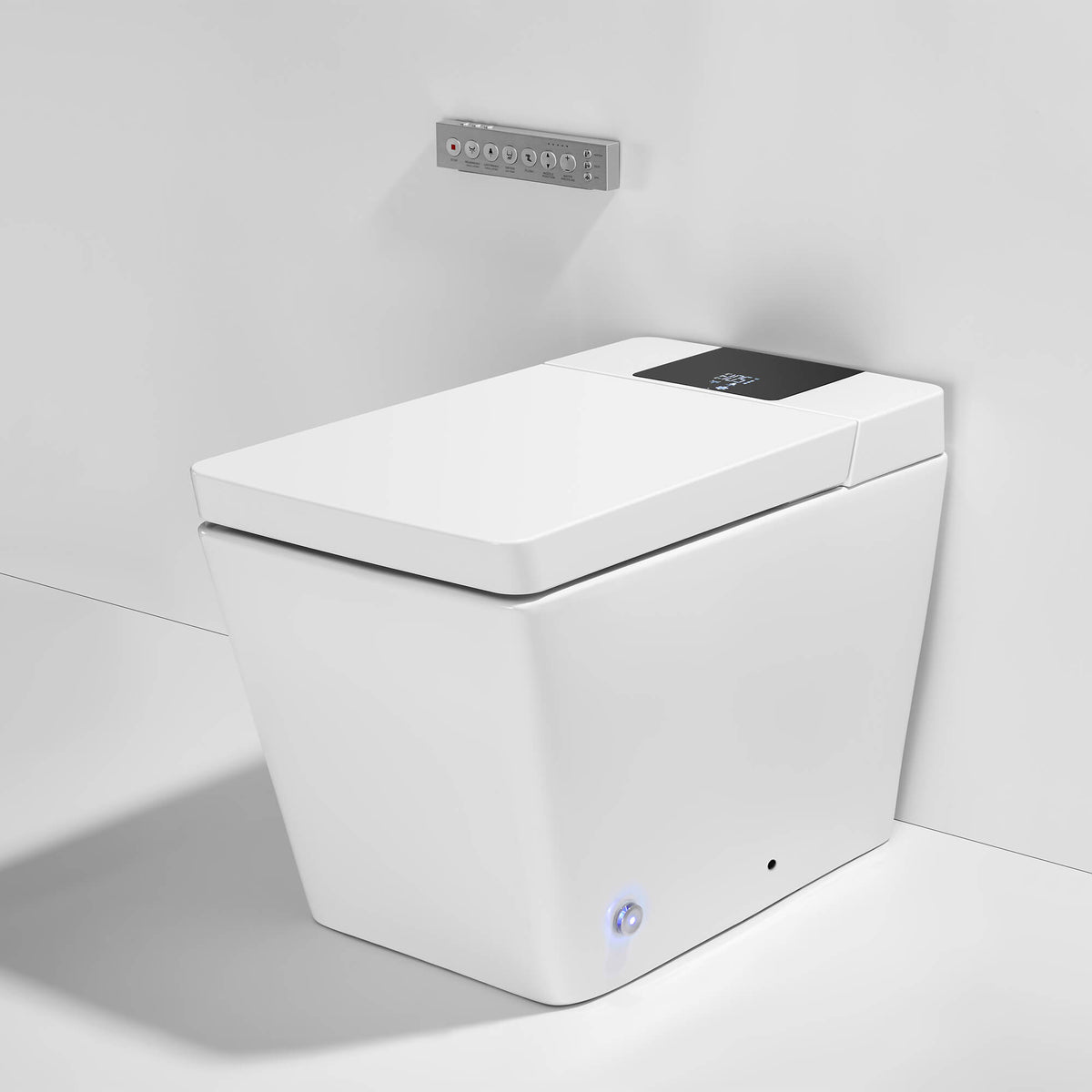 Smart Toilet with Bidet, Built-In Water Tank, Auto Flush & Heated Seat