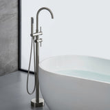 Double Handle Floor Mounted Freestanding Tub Filler RB0752