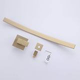 waterfall wall mounted sink faucet accessorie list