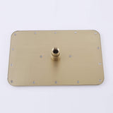 Thermostatic Shower System with Temperature Digital Display 6 Body Spray Jets Ceiling Mounted JK0126