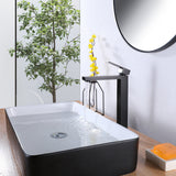 Single Handle Black Bathroom Vessel Sink Faucet RB0757