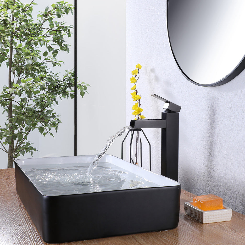 Waterfall sink deals