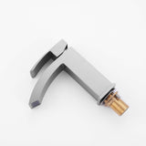 Single Handle 1 Hole Bathroom Faucet in Brushed Nickel RB0760-BN