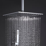Ceiling-Mounted Thermostatic Shower with 6 Body Sprays