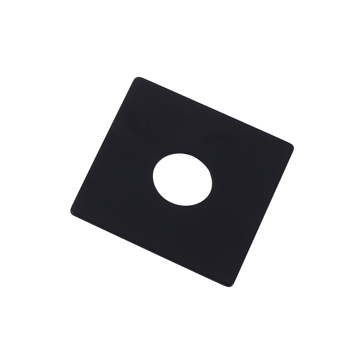 Shower Arm Flange Replacement, Square Decorative Plate 1-Piece Stainless Steel Cover
