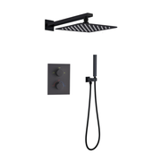 2-Function Concealed Thermostatic Shower System with 10-Inch Rain Shower