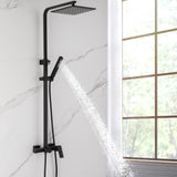 Tub and Faucet Complete Shower System with Rough-In Valve RB0881
